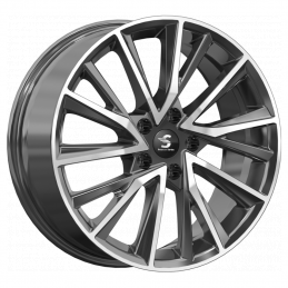 КиК КР010 (18_Xceed) 7.5x18 PCD5x114.3 ET45 Dia67.1 Diamond Black Gris